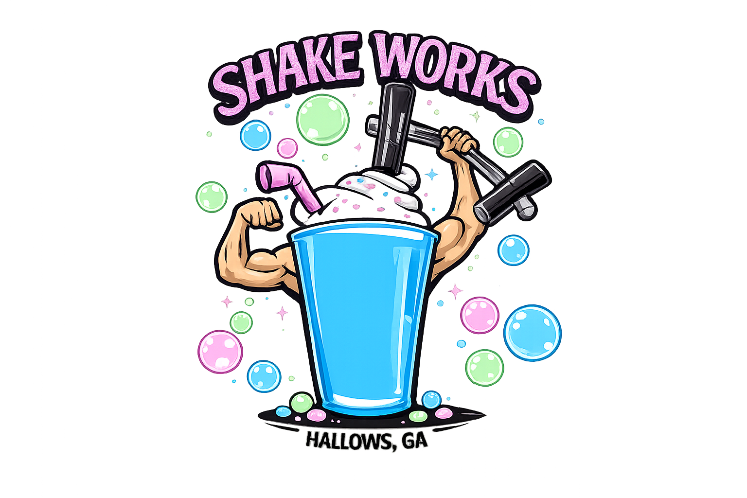 Shake Works Valdosta GA Logo